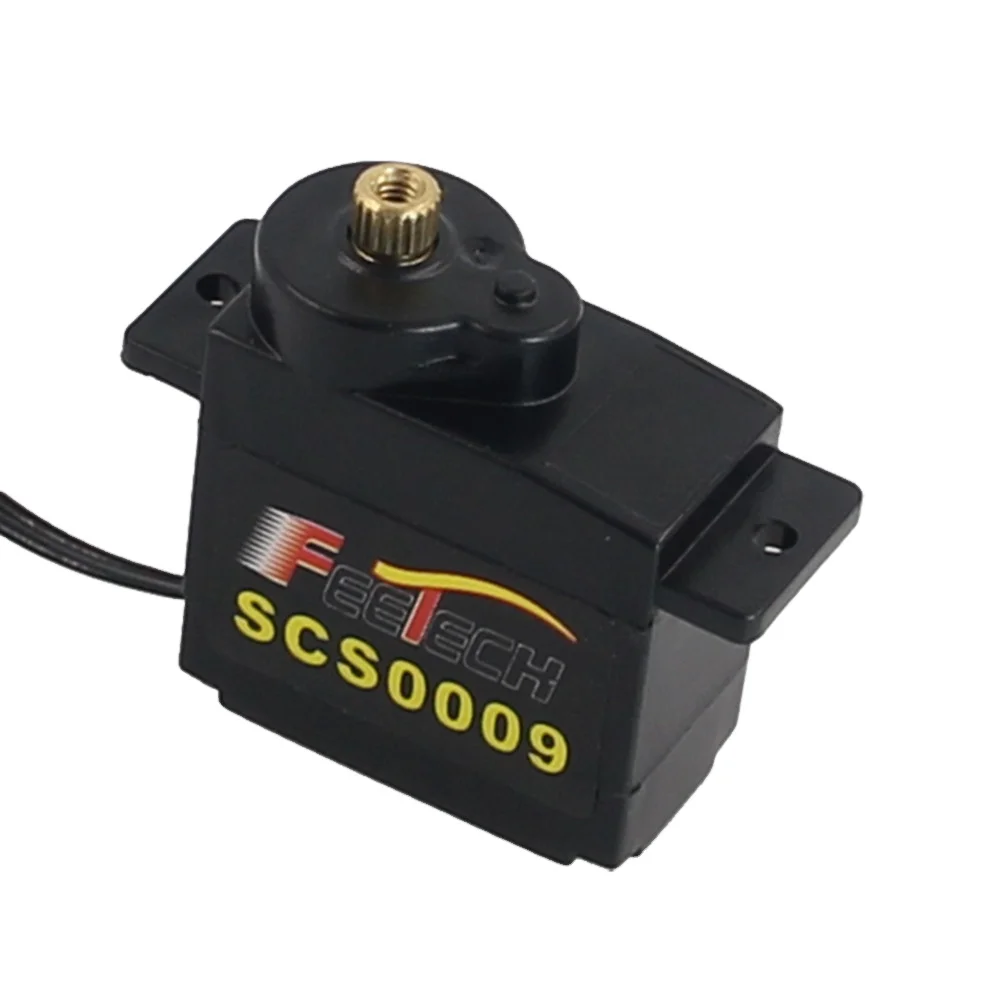 2.3Kg SCS0009 Serial Micro Servo Core Motor Metal Gear TTL Level Feedback Mini Servo for Robot Arm and Finger Thumb (1/2/4pcs)