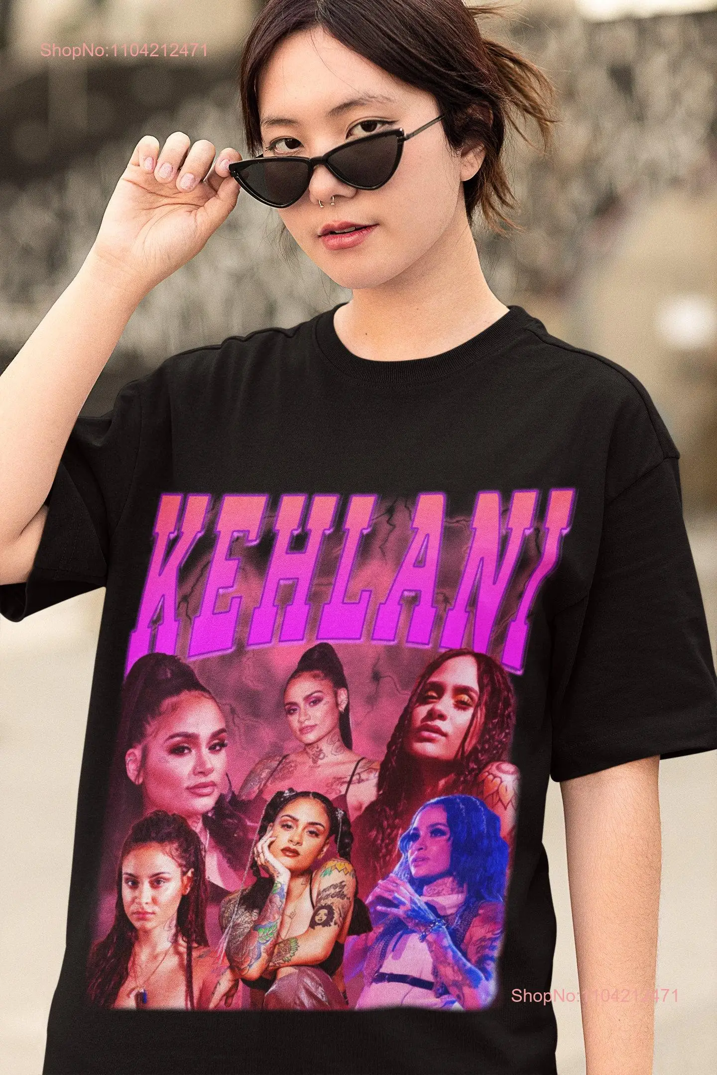 

Kehlani Retro shirt Vintage print T Clothing Crewneck SweaT Poster Day long or short sleeves