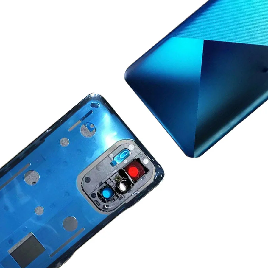 NEW For Xiaomi Poco F3 Back Battery Cover Glass Panel Rear Housing Door Case+Camera Lens For Poco F3 Battery Cover