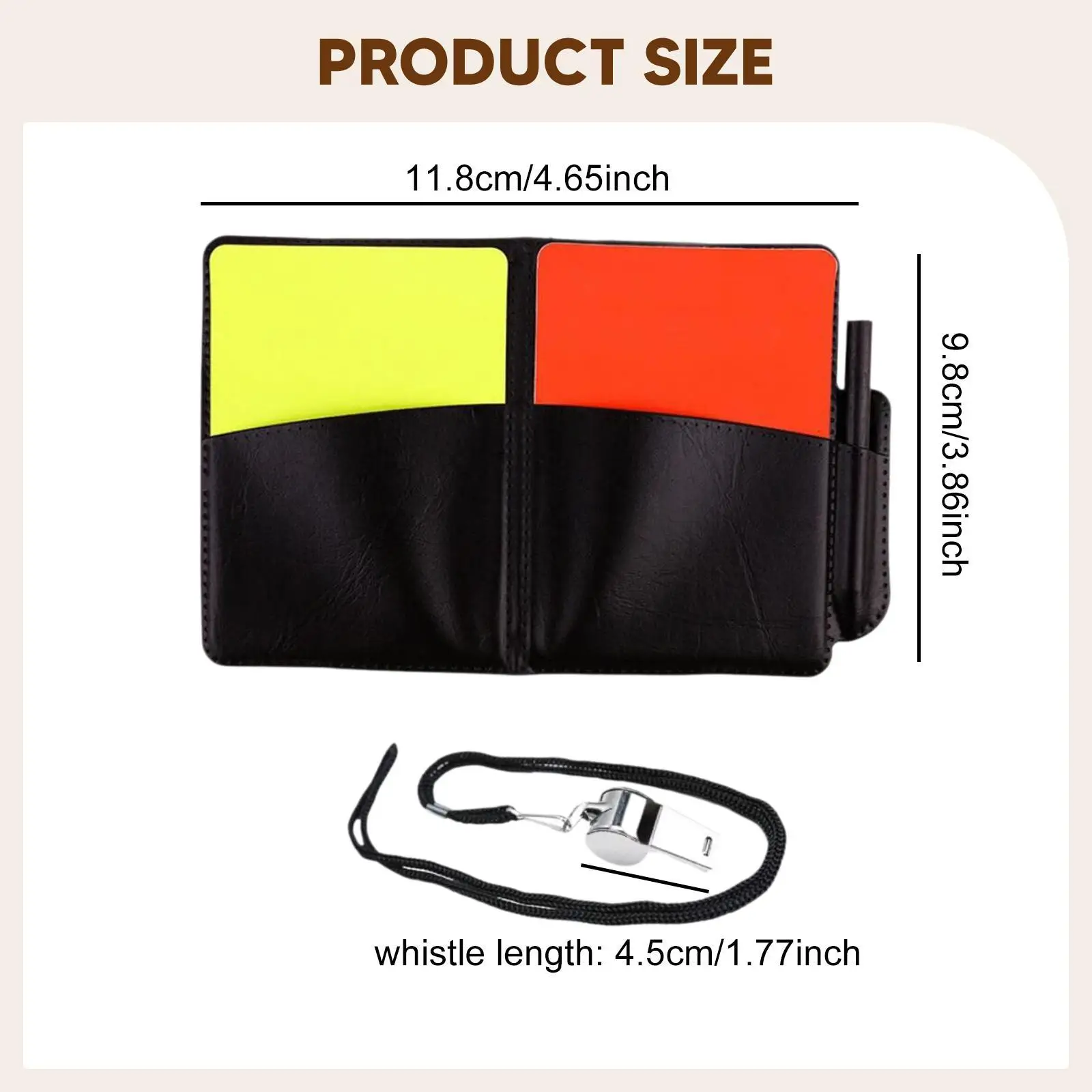Soccer Referee Cards Set Referee Equipment for Hockey Sports Football Match