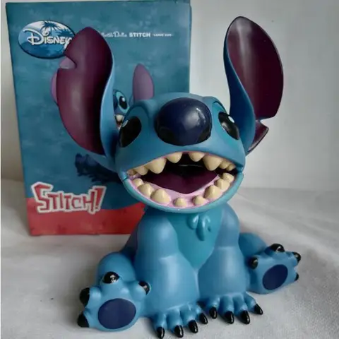 18 CENTIMETRI Anime Lilo & Stitch PVC Action Figure Collezione GK Modello Bambola Ornamento Del Fumetto Salvadanaio Salvadanaio Giocattolo Di Compleanno Regalo di Natale