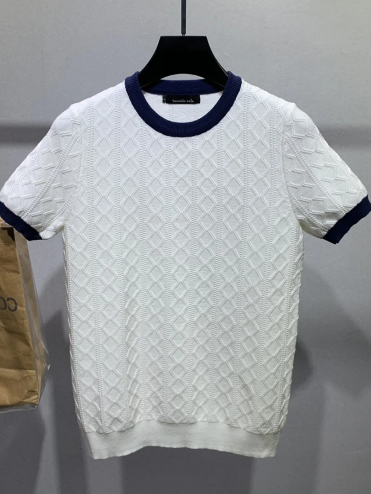 

Мужской трикотаж премиум-класса, облегающий базовый слой, для весны и осени, внутренняя одежда, контрастные цвета, новинка, молодежный стиль