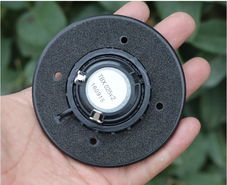 3-дюймовый Высокочастотный динамик Hi-Fi 6 Ом, 60 Вт, зеркальная деталь для BX2, запасная книжная полка, аудио «сделай сам», купол, золотая пленка, хороший звук