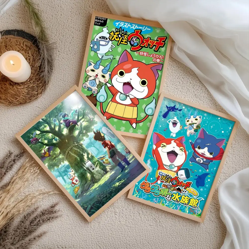 Yo-kai Watch Season 4 Poster HD Home Wall Stickers House Hallway Living Room Bedroom Bar Office Decor Art Prints