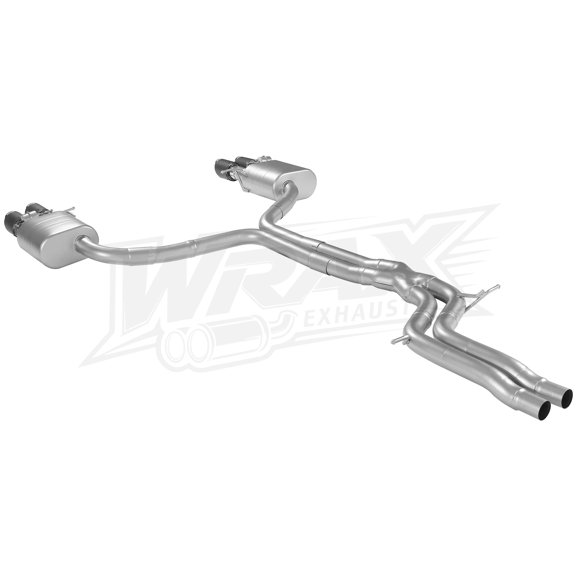 

Выхлопная система SS304 Sport Catback с клапаном и X-образной трубой для Audi S4 S5 B8 3.0T: Улучшенная производительность, спортивный звук