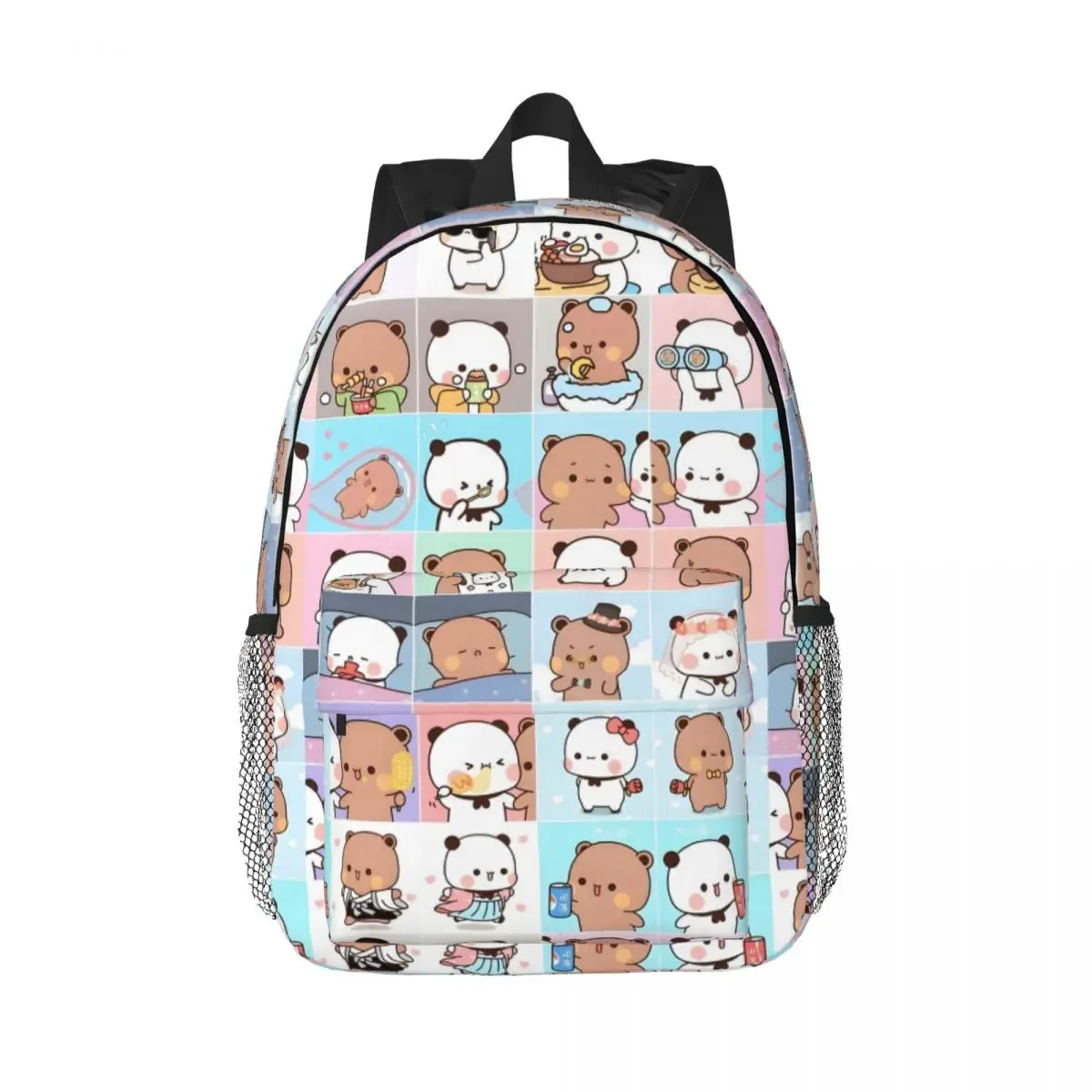 

Bu-Du Bubu-Dudu Printed Lightweight Casual Schoolbag For School, Outdoor, Shopping, Office 15inch