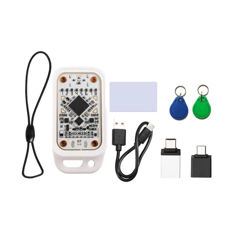 -[A51I Digital]Chameleon V3.0 1UID+ 1CUID RFID Smart Card Emulator Copying Keychain 1UID White Card IC ID Card Decoding Rese