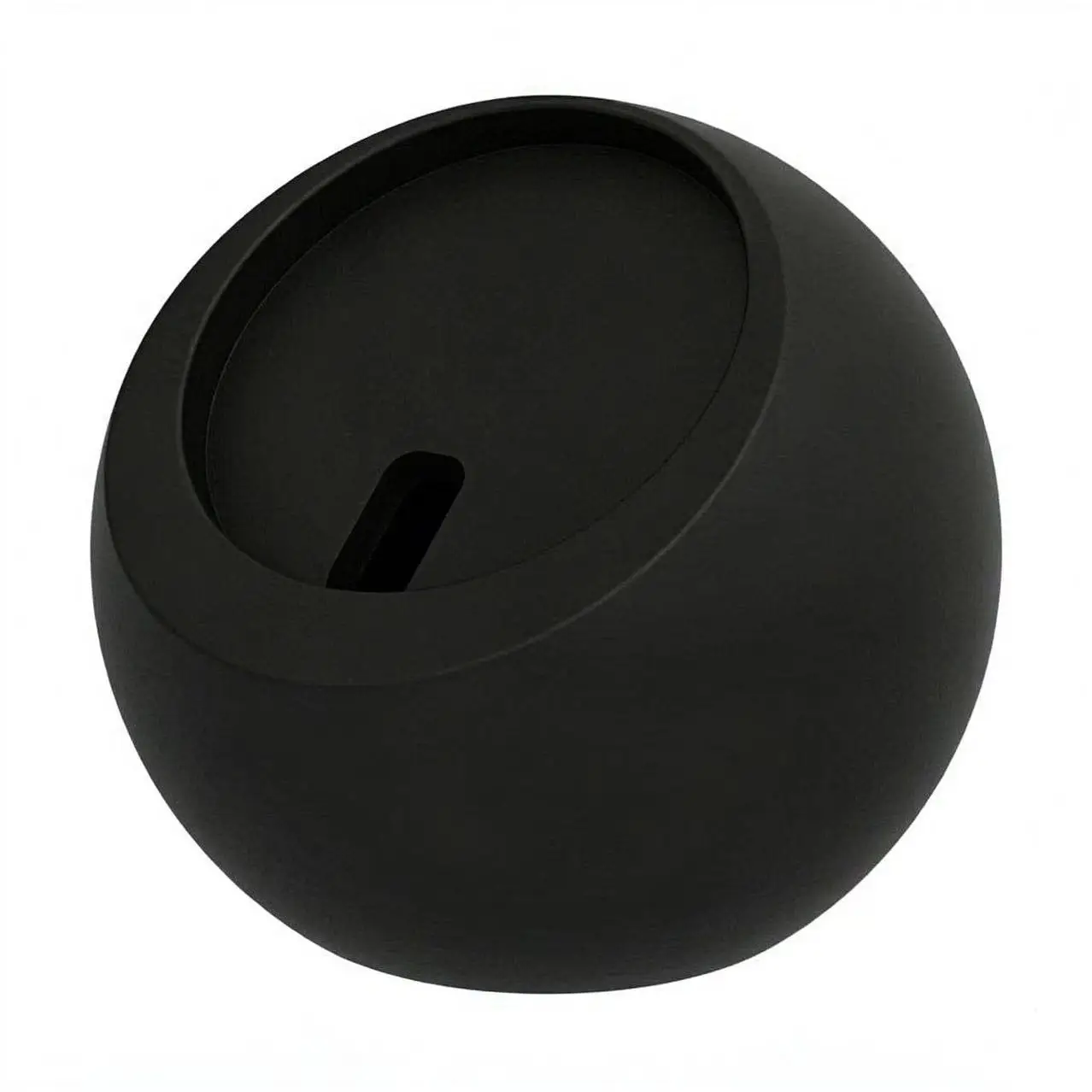 Cargador inalámbrico magnético con diseño de dibujos animados y estilo moderno, en color negro, un producto dos en uno diseñado específicamente para teléfonos inteligentes y relojes inteligentes.