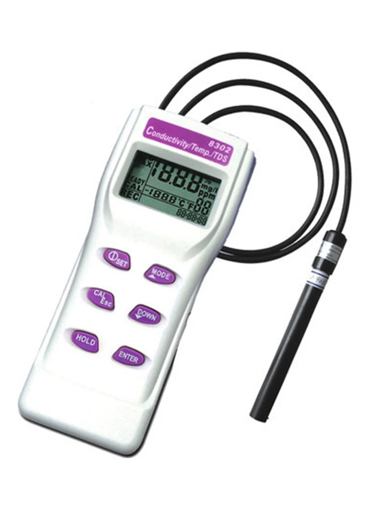 AZ-8302 AZ8302 المحمولة Cond TDS متر الموصلية TDS تستر جهاز اختبار جودة المياه