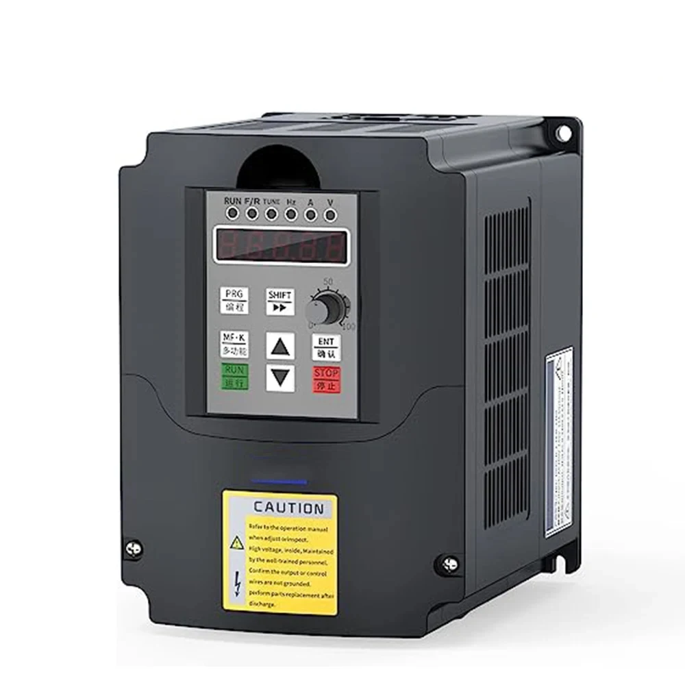 

220V 1.5KW/2.2KW Inverter Single Phase Input 3 Phase Output Frequency Converter Adjustable Speed Drive For CNC Motor