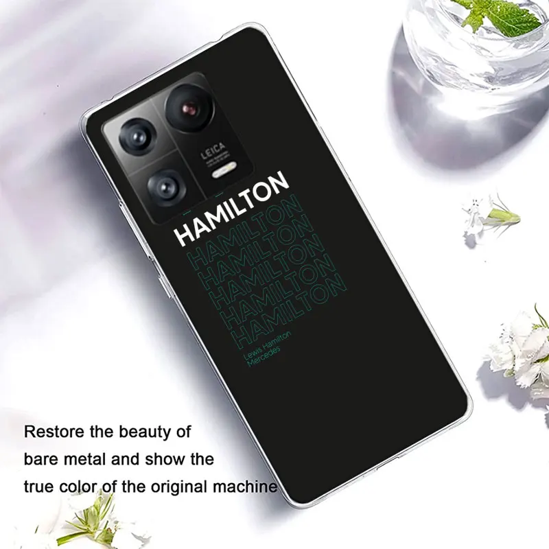 F1 F-Formula 1 Number Clear Luxury For Xiaomi Poco X7 Pro Mi 14 13 12 12T Pro 11 11T 11i 10 10T 9 8 Lite 6X 5X A3 CC9E A2 A1 Pho image 2