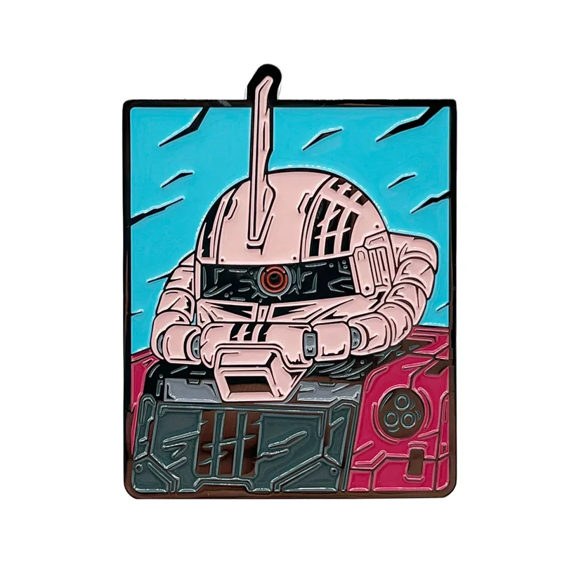 A3132 Anime Robots Enamel Pin Cool Brooch Clothing Backpack Lapel Pin Badges Fashion Jewelry Accessories For Friends Gifts