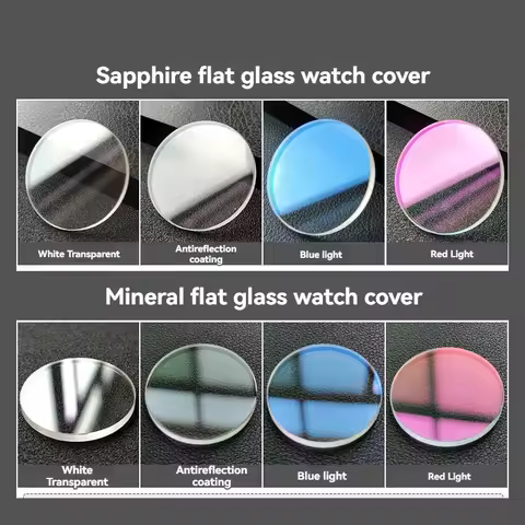 For Casio GA2100 GAB2100 GA-2100 GA-B2100 Watch Mineral Flat glass Crystal Sapphire Glass Mask Lens Men Repair Parts Accessories