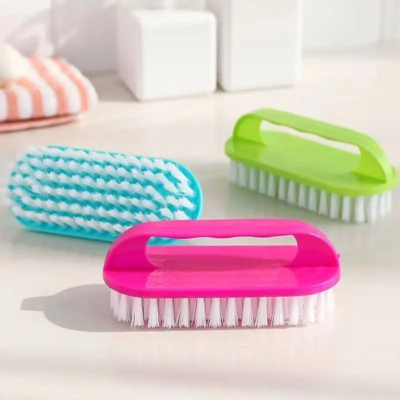 Zufällige Reinigungsbürste mit weichen Borsten für Wäsche, Kleidung und Schuhe – tragbare Kunststoff-Handreinigungsbürste – Detail 4