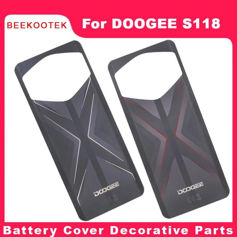 New Original DOOGEE S118 Back Cover Housing Battery Cover Decorative Parts Accessories For DOOGEE S118 Smart Phone