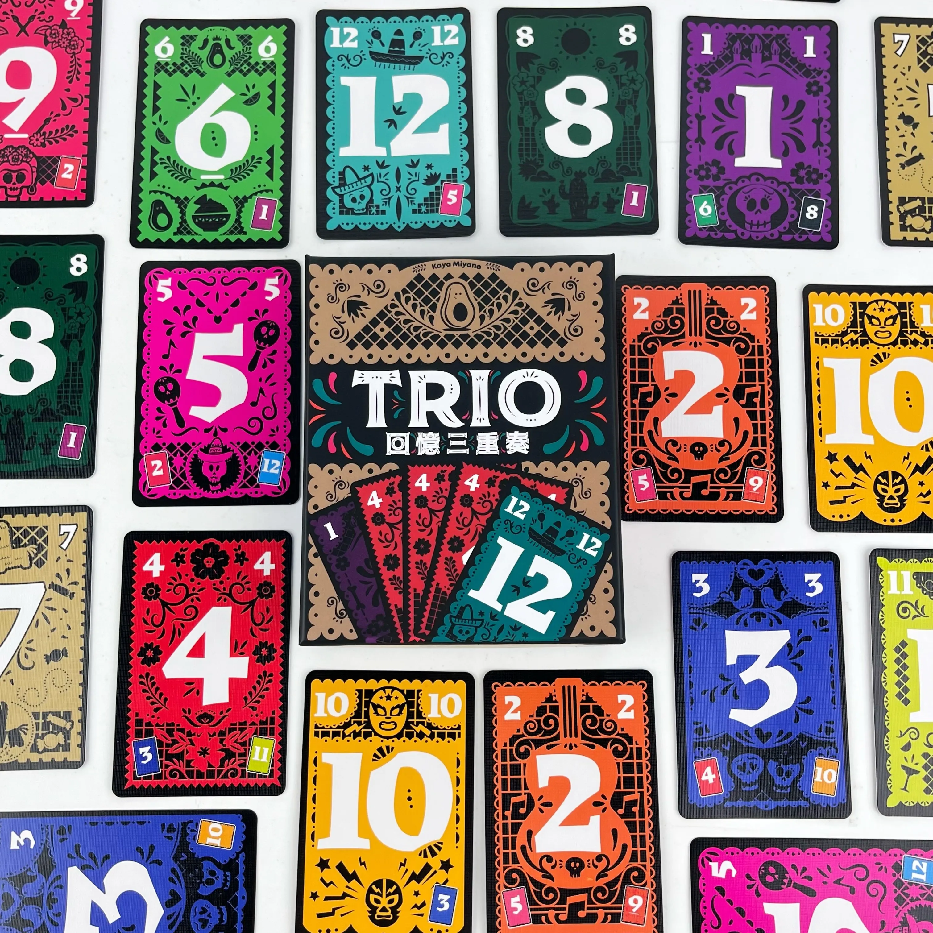 

Board Game: TRIO – Classic Strategy Card Game with Simple Rules, Fun Party Game for Gatherings
