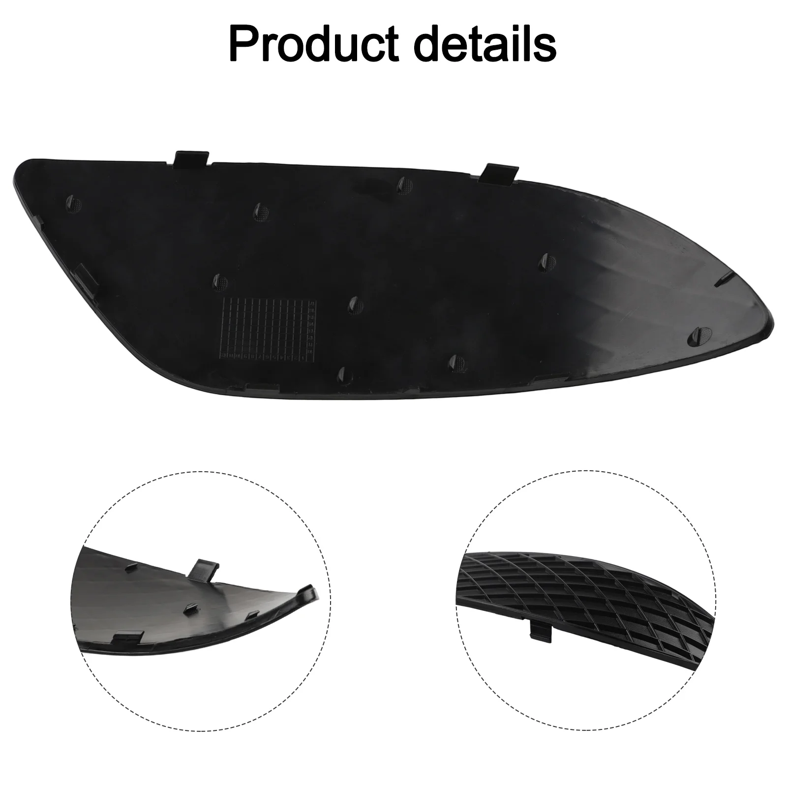 

For Mercedes Vito Sleek Bumper Cover Front Bumper Cover Vehicle Restoration Direct Replacement Part High-grade ABS Plastic
