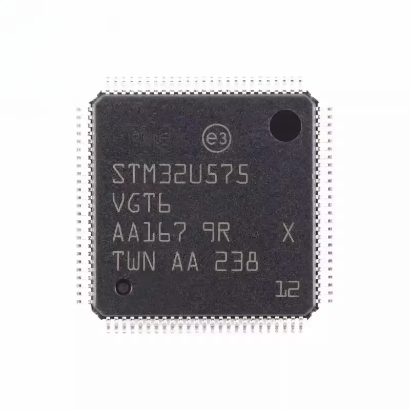 STM32U575VGT6 STM32U575 STM32 U575VG U575VGT6 LQFP-100 ARM Cortex-M33 32-bit Microcontroller MCU Chip IC Controller New Original