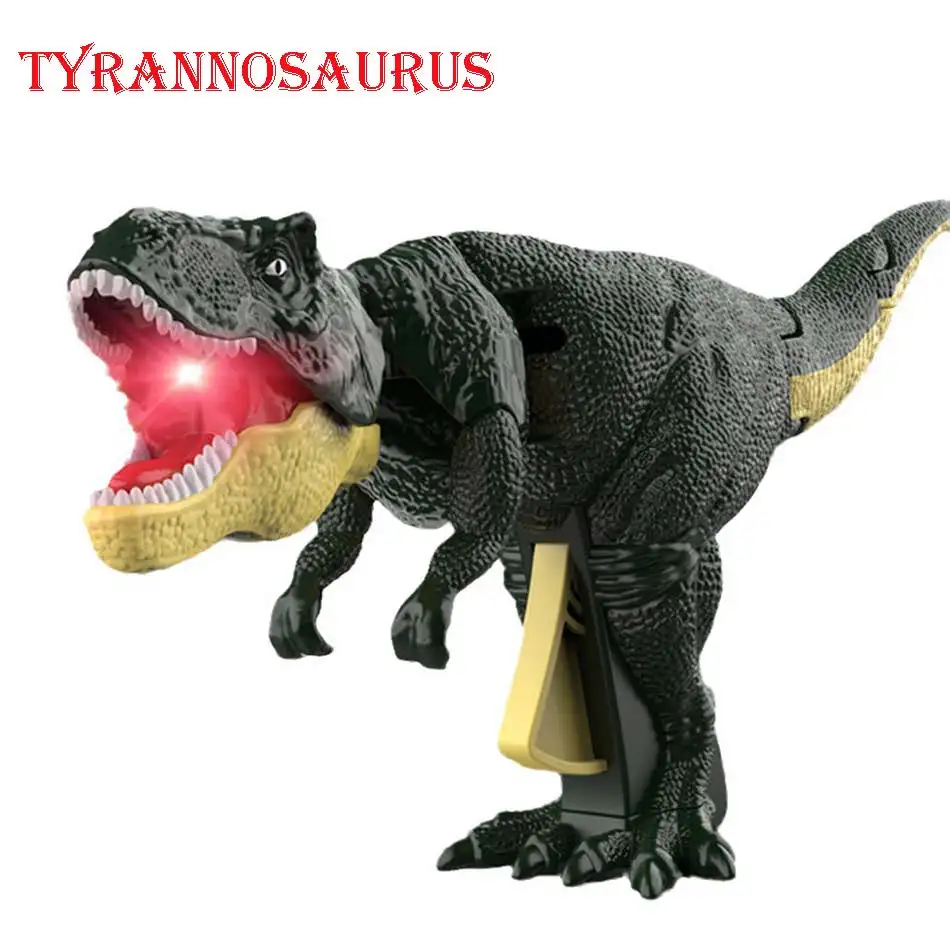 Children Decompression Dinosaur Zazaza Toy Creative Battery-free Telescopic Spring Swing Fidget Toys Christmas Gifts for Kids