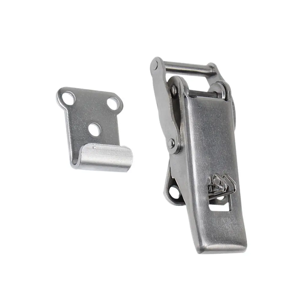 Wooden Case Duck Mouth Lock Color Metal Box Spring Hook Buckle Lock Catch for Jewelry Boxes Cases Chests Replacement