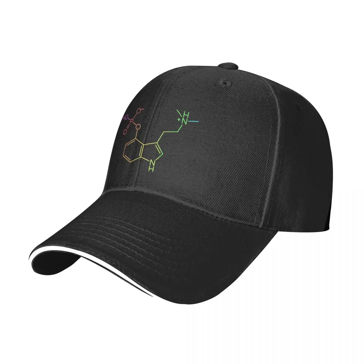 pastel psilocybin molecule Baseball Cap Luxury Cap Cosplay Hats Woman Men's