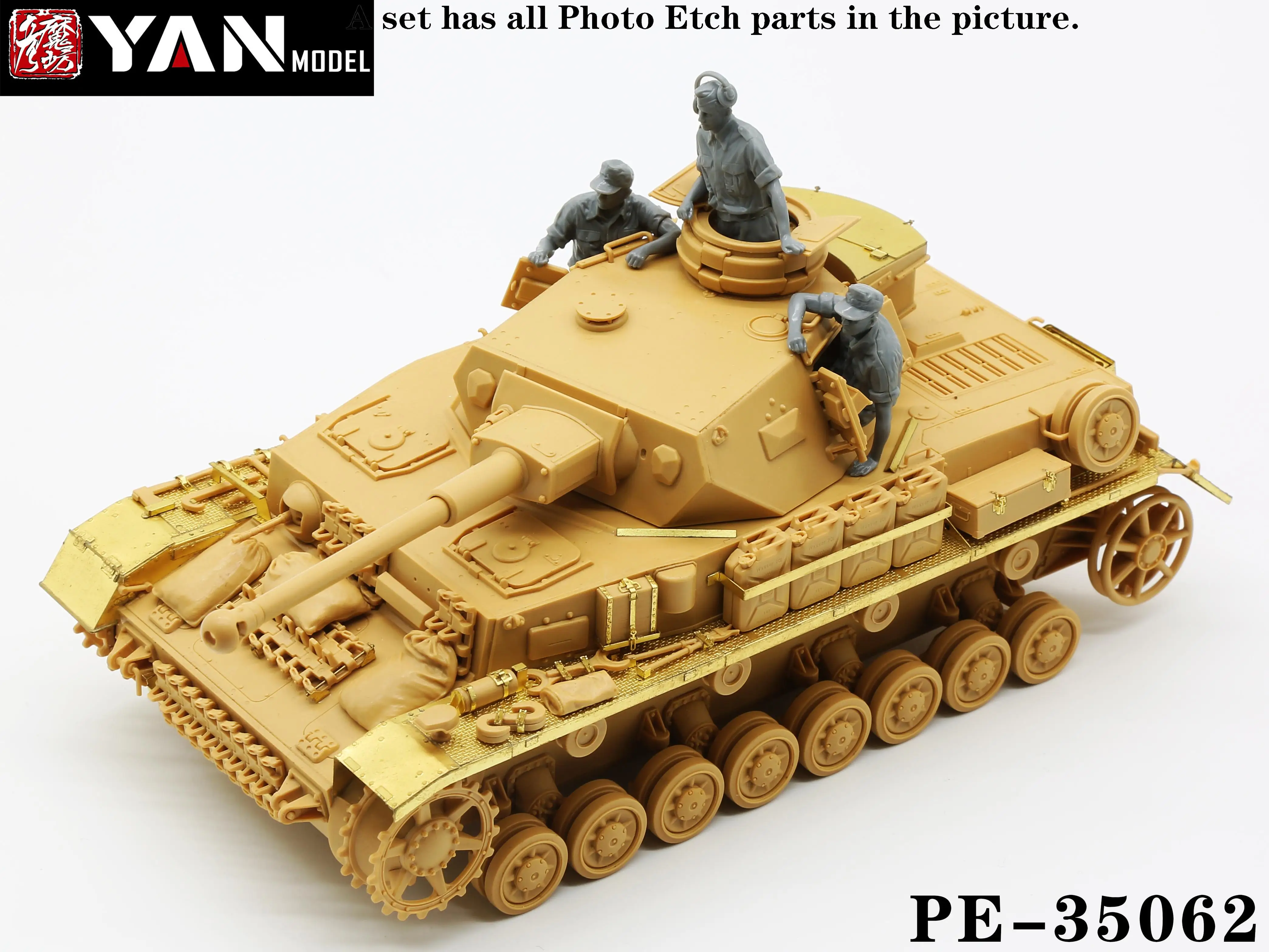 

Yan Model PE-35062 1/35 Pz.Kpfw.IV Ausf.G (for TAMIYA 35378)