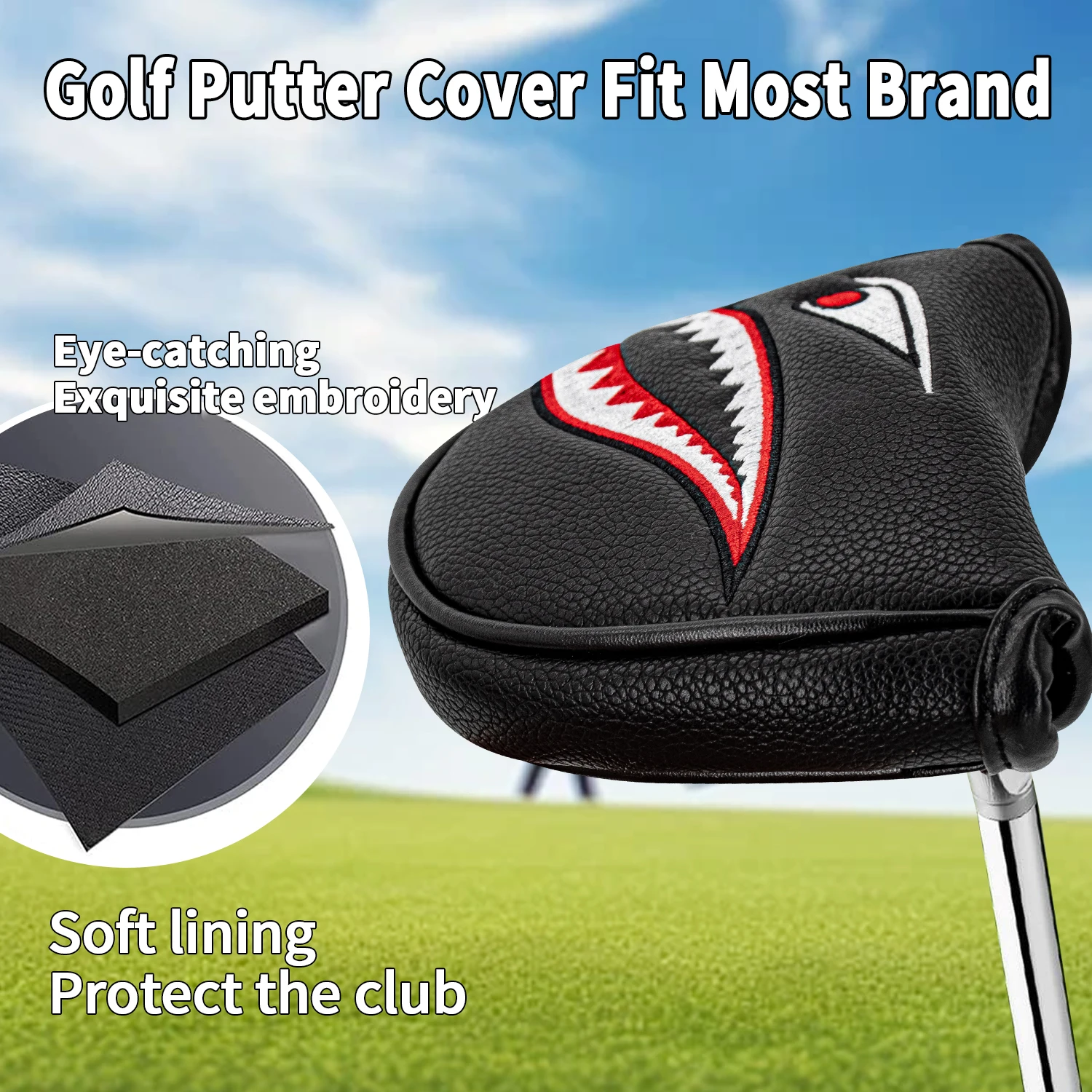 ปลอกหุ้มหัวไม้พัตเตอร์กอล์ฟแบบ - Golf Putter บทวิจารณ์และราคา