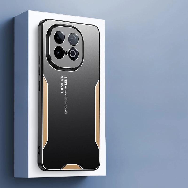 For VIVO IQOO Z10 Turbo Pro Luxury Aluminum Alloy Metal Shockproof Bumper Camera Protect Phone Back Case for Iqoo Z10 Turbo Capa