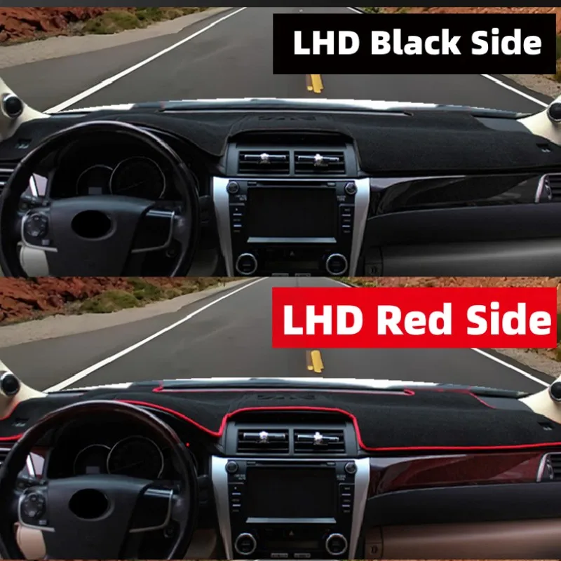 For Toyota Camry 50 XV50 2012 2013 2014 2015 2016 2017 Car Dashboard Cover Sun Shade Anti-UV Carpet Mat Non-slip Mat Accessories view 6
