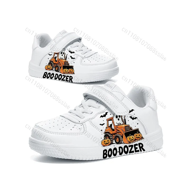 Picture 3: Halloween 7-18 Year Old Children Flat Shoes for Boys Girls Popular Outdoor Street Light Walking Shoes Selection Holiday Gift