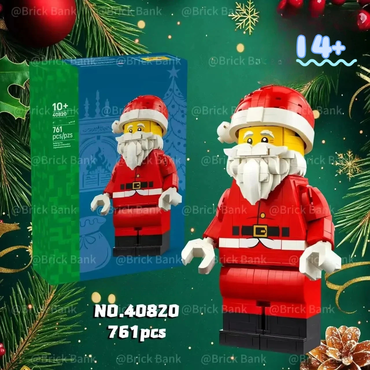 

Набор для сборки конструктора «Дед Мороз» Disney 40820, в наличии, реплика, игрушка, подарок на Рождество и День рождения