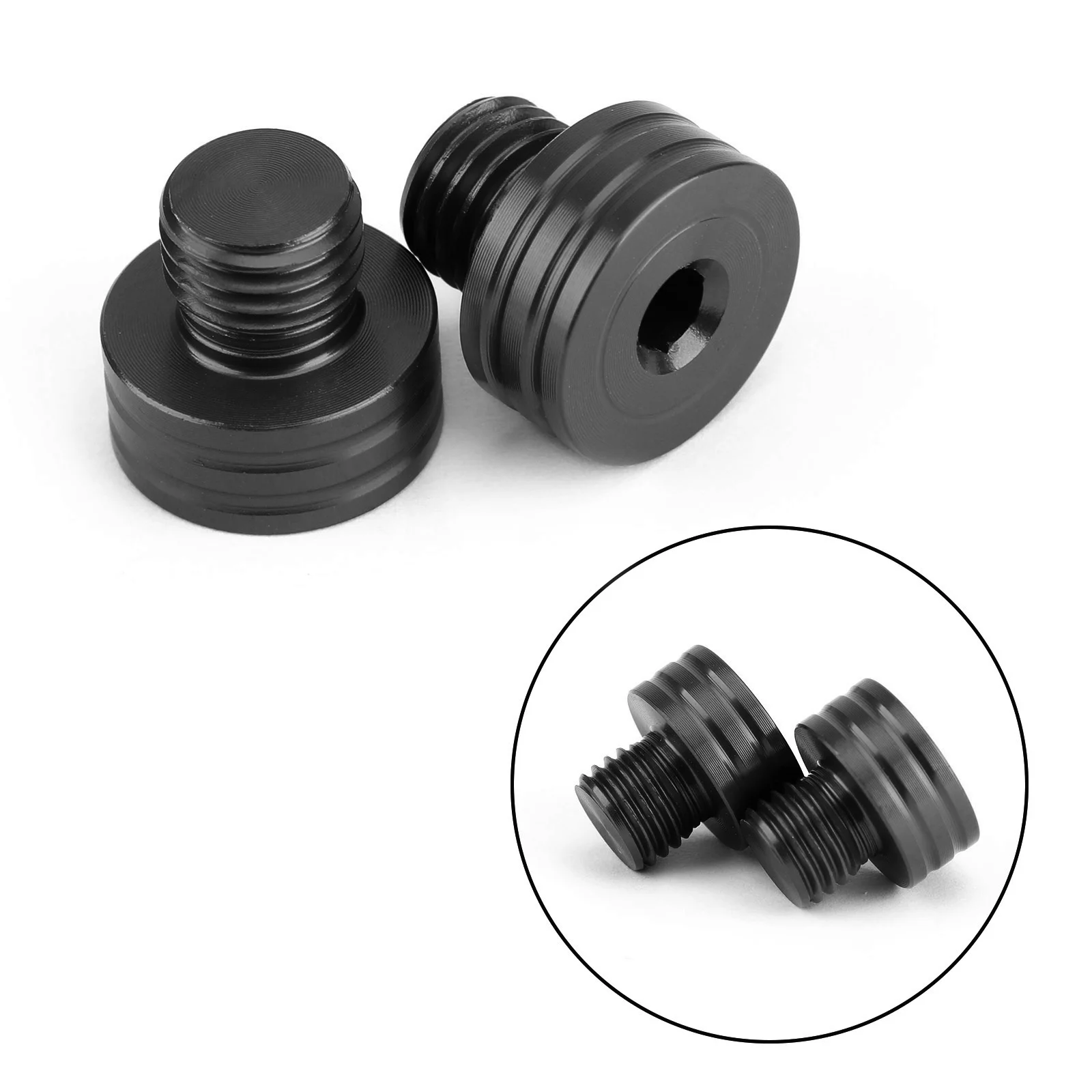 Areyourshop M10X1.25 mm para zaślepki lusterek do BMW G310GS G310R dla Yamaha X-Max Xmax 300 400 XSR900 XSR 900