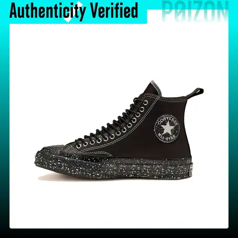 Converse Canvas Shoes Unisex High-top Black 166280C