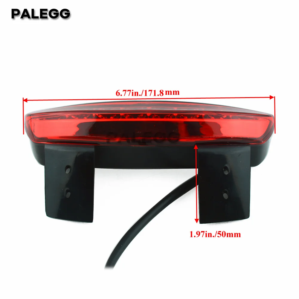 For Harley Davidson XL883 XL1200 XL 883 1200 Sportster Iron Motorcycle Accessories Rear Fender Brake LED Taillight Tail Light