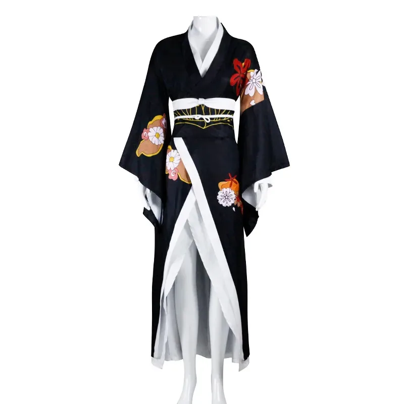 DY2025Anime 코스프레 Kibutsuji Muzan 의상 코스프레 여성 남성 기모노 유니폼 의류 드레스 할로윈 코스프레 의상 및 소품