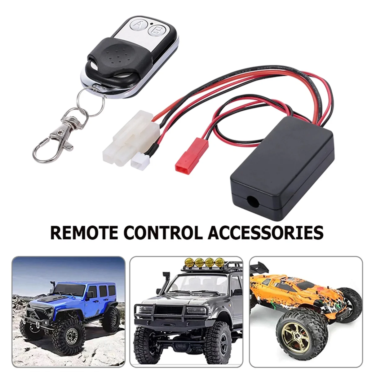 # Telecomando wireless in plastica di ricambio per verricello portatile 130I (plastica)