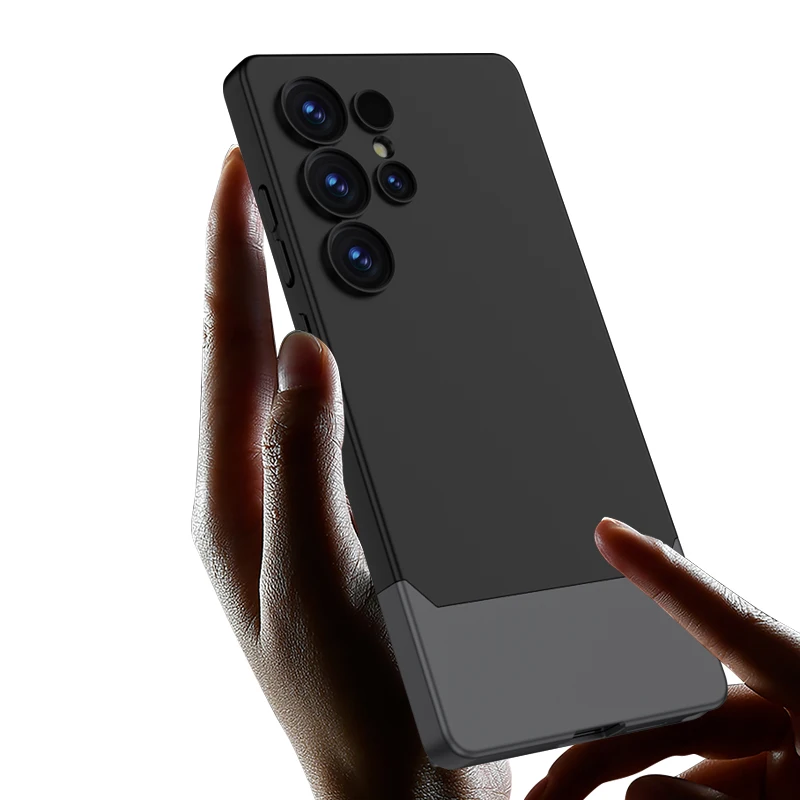 2 in 1 耐衝撃アーマーケースサムスンギャラクシー S25 ウルトラカメラ保護マットプラスチックハードカバーギャラクシー S25 ウルトラケース