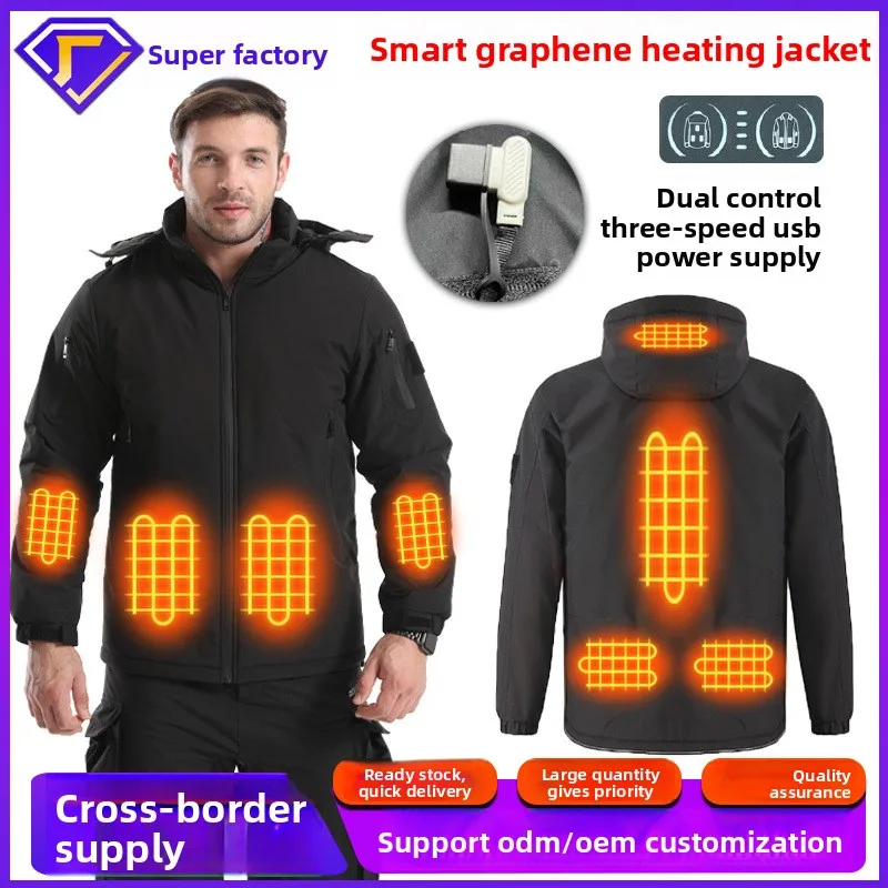 

Unisex Intelligent Heated Jacket - Full-Body Heating, Windproof & Waterproof, Constant Temperature | Manufacturer