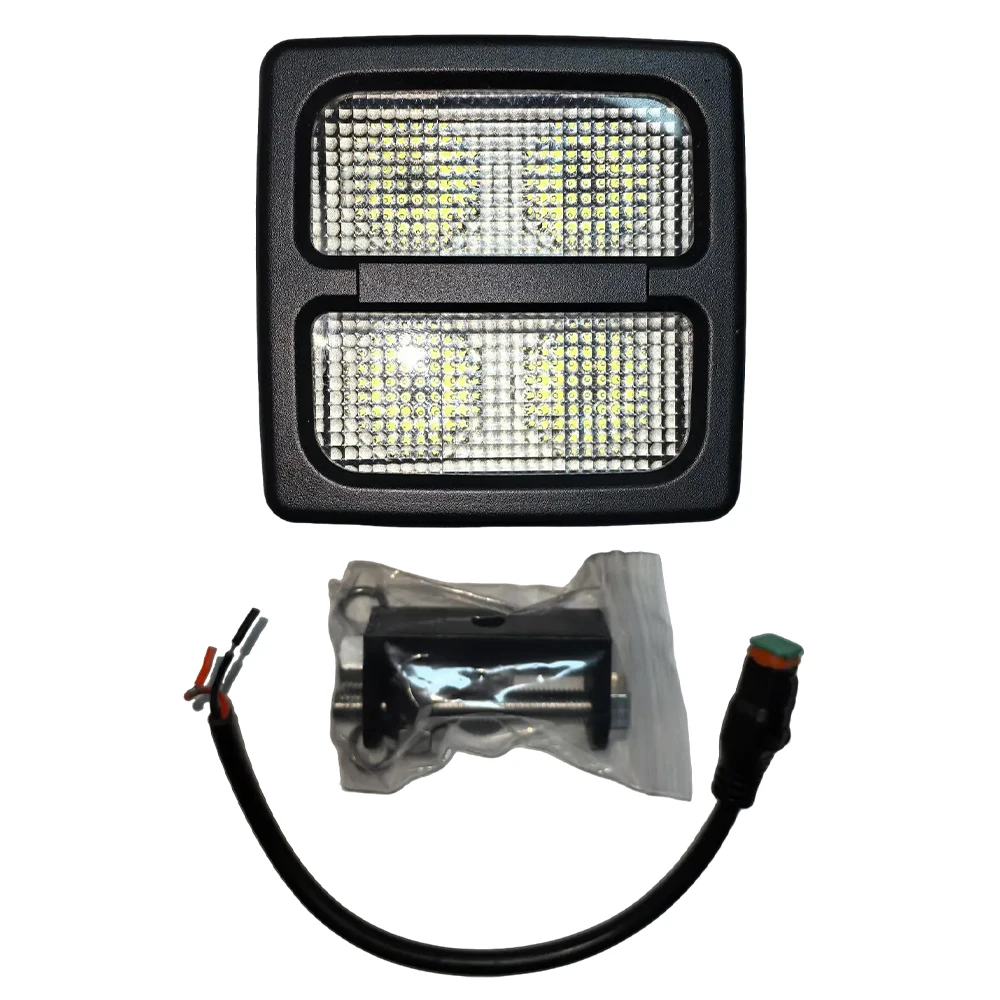 80W LED Work Light / Engineering Headlight, 4x20W 10-60V DC 7200LM 6500K Flood Spot Beam IP68 Die-cast Aluminum,LED6580