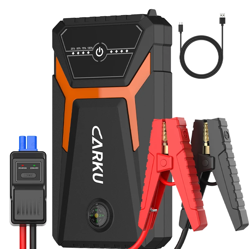 

12V 8000mAh 10000mah Portable Car Jump Starter Power Bank With LED Lighting for Car & Phone