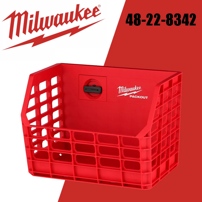 Milwaukee 48-22-8342 PACKOUT Compact Wall Basket Store Spare Parts Power Tool Accessories