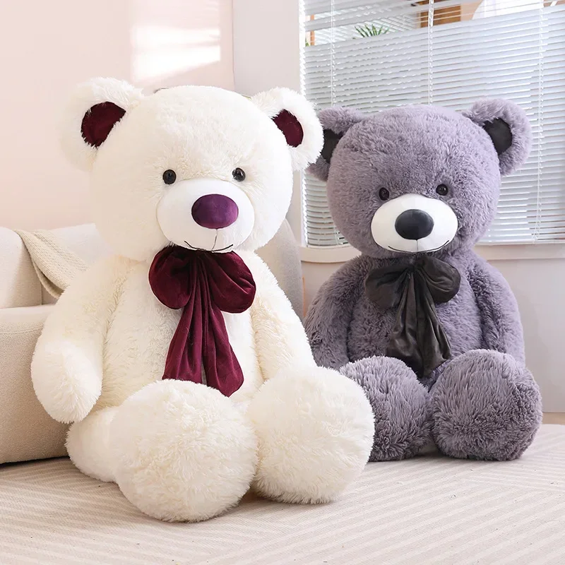 5 Colors Creative Big Size Bear Plush Toy Giant Stuffed Animals Soft Sleep Hug Pillow Baby Dolls Birthday Valentines Day Gift