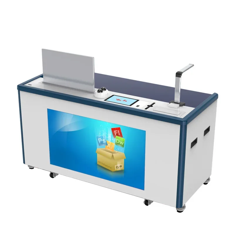 Computer Console Multifunctional Intelligent Interrogation Table All-in-One Machine Interrogation Room Hall Intelligent