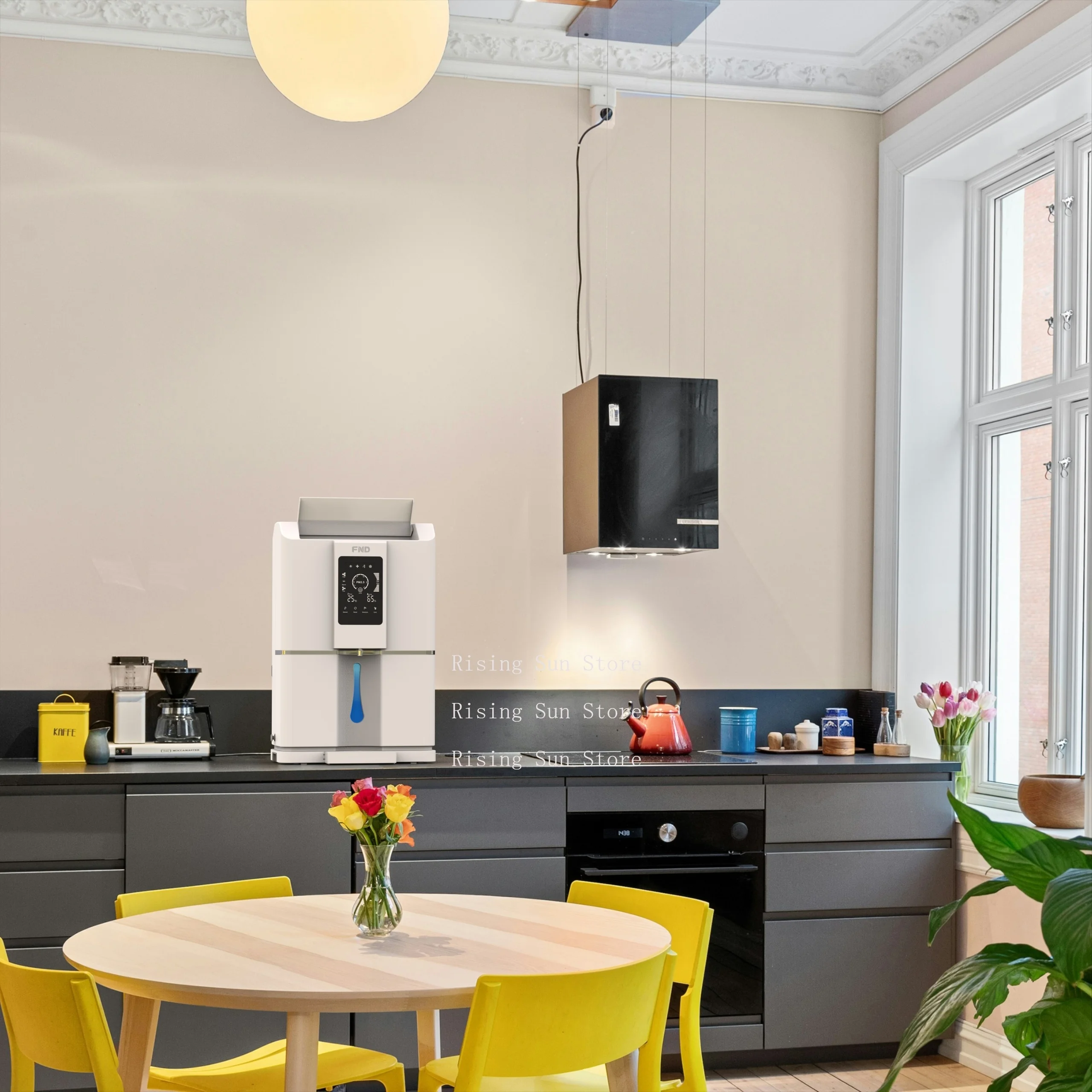 FND's next generation electric cold plastic air water maker 20 LPD is suitable for outdoor use in homes and RVs