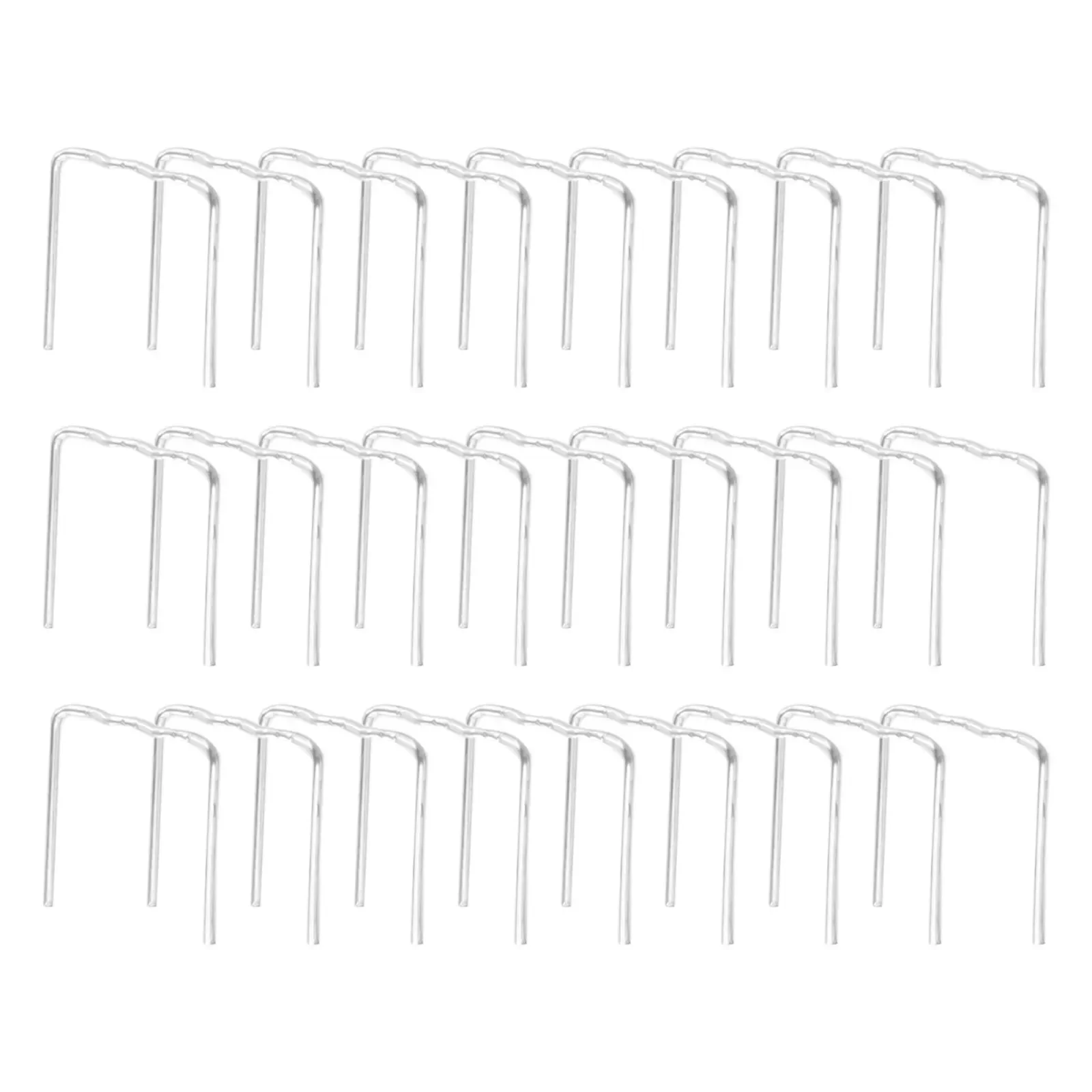 Pre Cut 0.8mm 0.8mm Pre-cut Flat Staples Pre-cut Standard Welder 0.8mm 1000PCS Flat For Plastic Stapler Repair Silver Protable