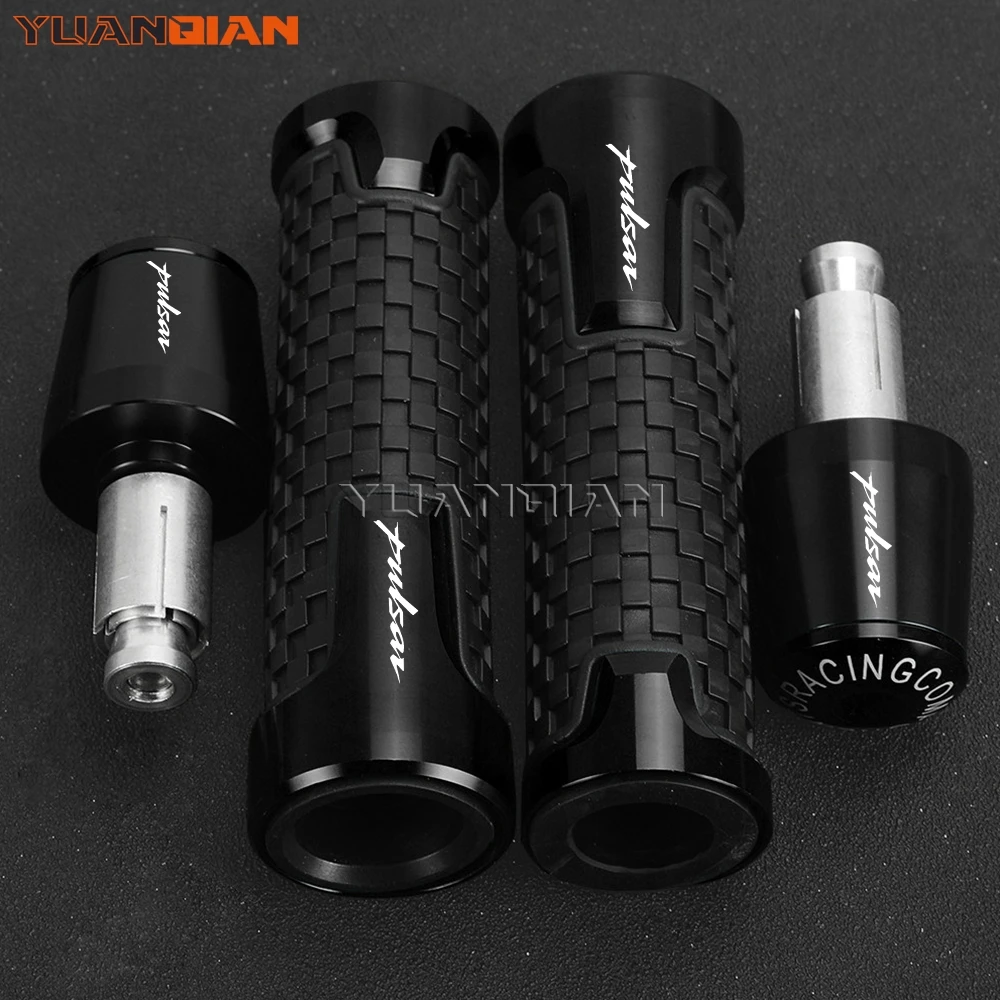 Motorcycle Accessoreis Handlebar Grips Handle bar Ends Plug For Bajaj Pulsar 200 NS/200 RS/200 AS 250 NS200 RS200 200AS 180 N250