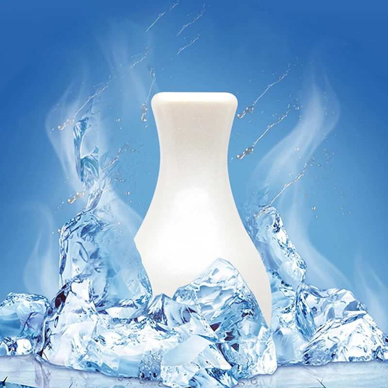 1pc levantamento anti-rugas rosto resfriamento massageador portátil compressa fria facial instrumento de beleza física calma pele refrigerador de gelo