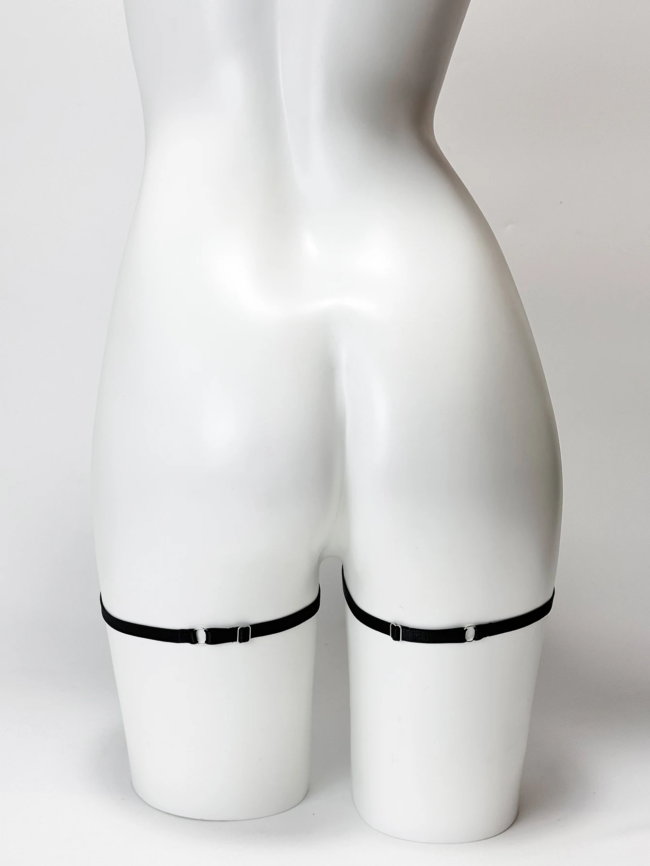 Набор из 2 предметов, женское эластичное регулируемое кольцо на бедро с бантом, ремешок для ног Pure Desire, милое украшение для тела с аксессуарами для свидания и вечеринки