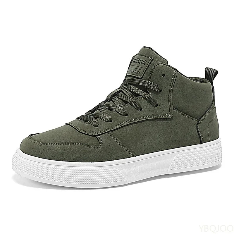 Primavera Verano nuevos zapatos de plataforma minimalistas para hombres zapatillas de deporte versátiles de moda para hombres zapatos deportivos cómodos casuales