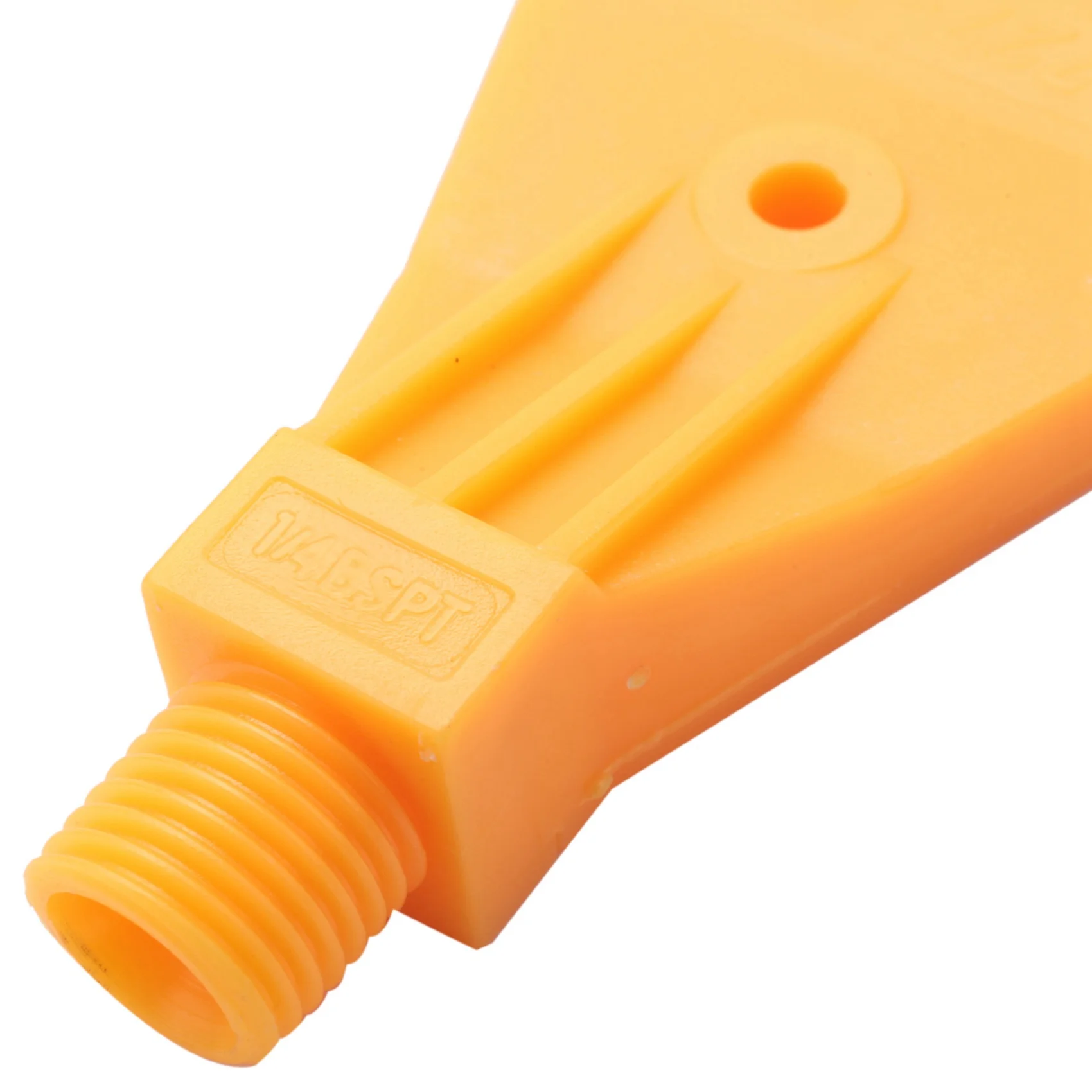 

SYW-5X 1/4BSP Male Thread ABS Single Hole Air Blow Off Flat Jet Nozzle Yellow
